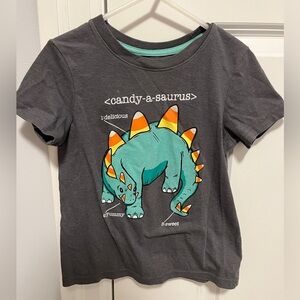 4/$20 CAT & JACK Candy-a-Saurus 4T Dinosaurs Tee